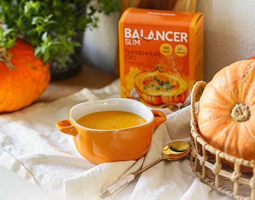 Тыквенный суп от бренда Balancer