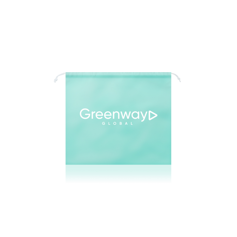 Сумка пляжная от Greenway Global экологичная, цвет мятный