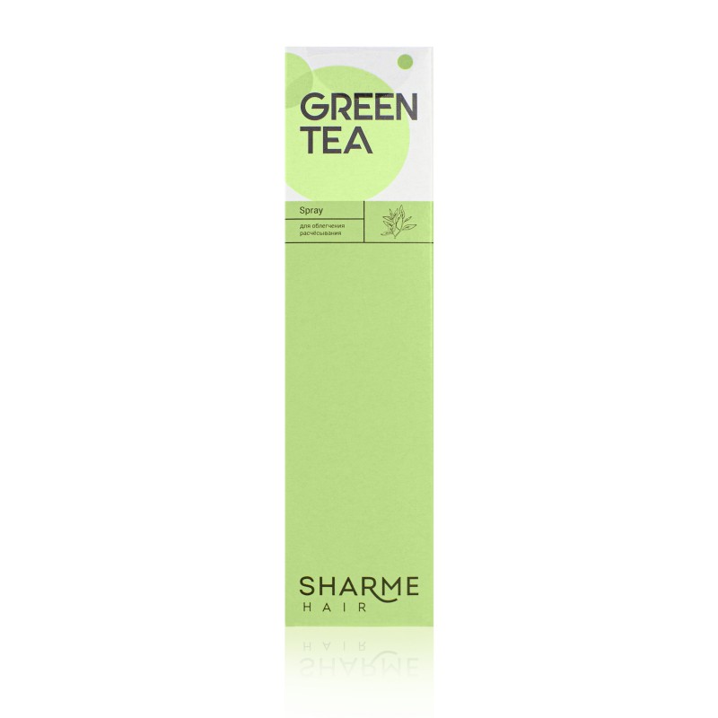 Спрей для легкого расчесывания волос Sharme Hair Green Tea, 150 мл