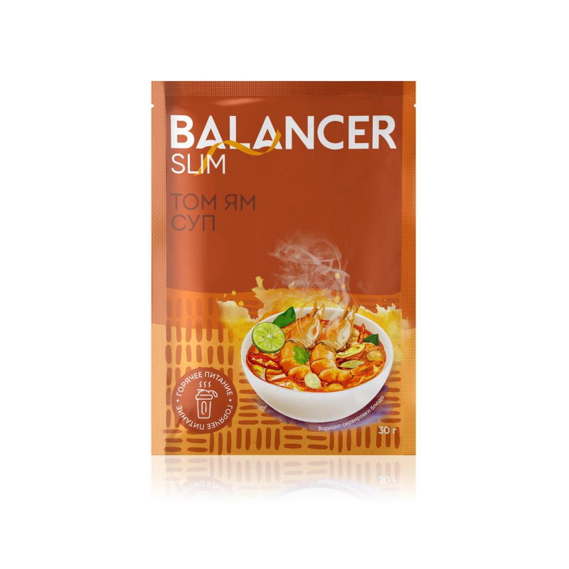 Коктейль со вкусом тайского супа Том Ям BALANCER SLIM, 5 саше