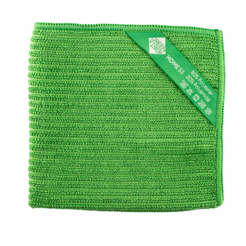 Файбер для деликатной уборки HOME S3, зеленый