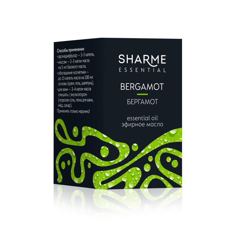 Sharme Essential Эфирное масло «Бергамот», 5 мл