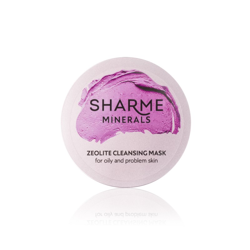 Маска очищающая с цеолитом для жирной и проблемной кожи Sharme Minerals, 56 г
