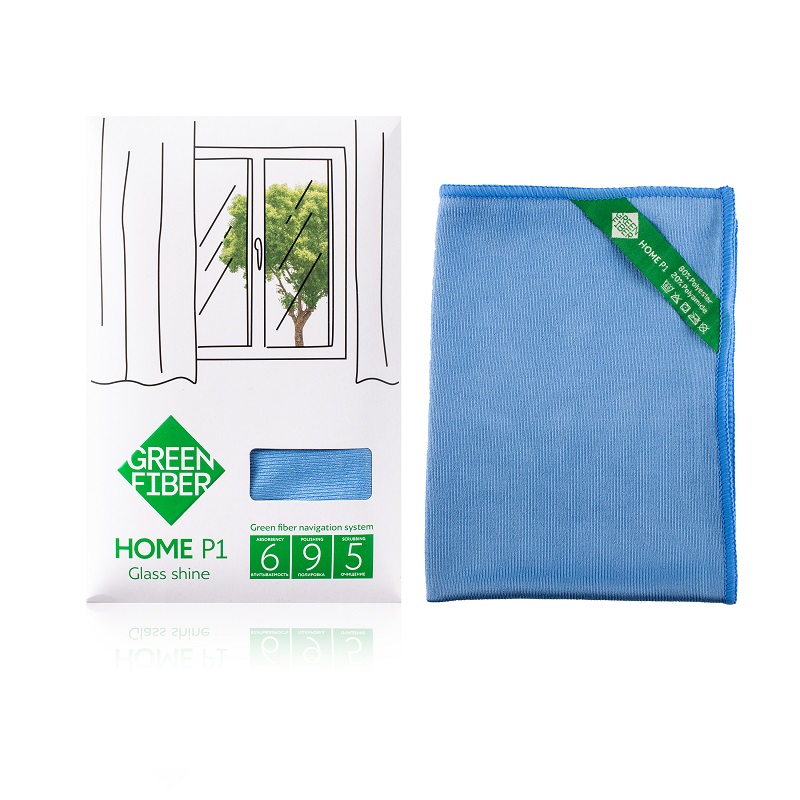 Голубой файбер для стекол Green Fiber