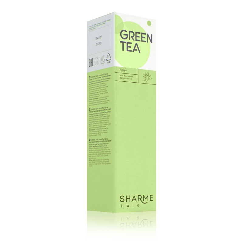 Спрей для легкого расчесывания волос Sharme Hair Green Tea, 150 мл