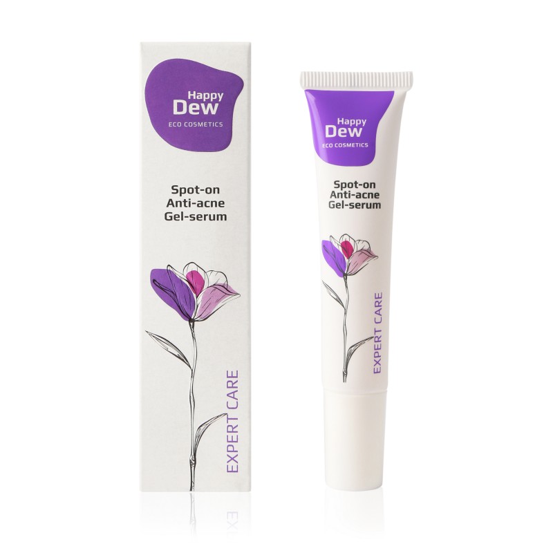Гель-сыворотка от акне для точечного нанесения Happy Dew Expert Care, 15 мл
