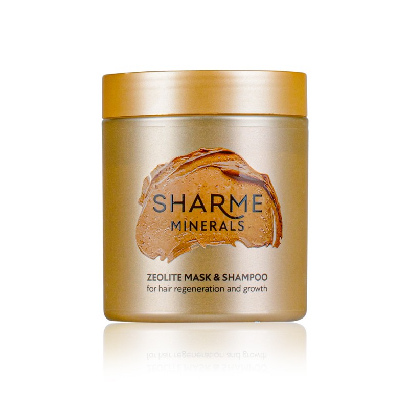 Маска-шампунь Sharme Minerals с цеонлитом для роста волос