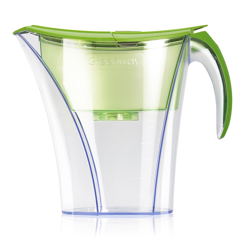 Фильтр для очищения воды Welllab Aqua PITCHER, зеленый