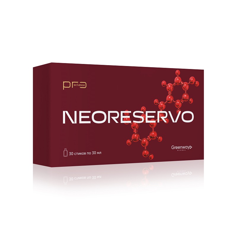 Питьевой гель NEORESERVO с ресвератролом, 30 стиков
