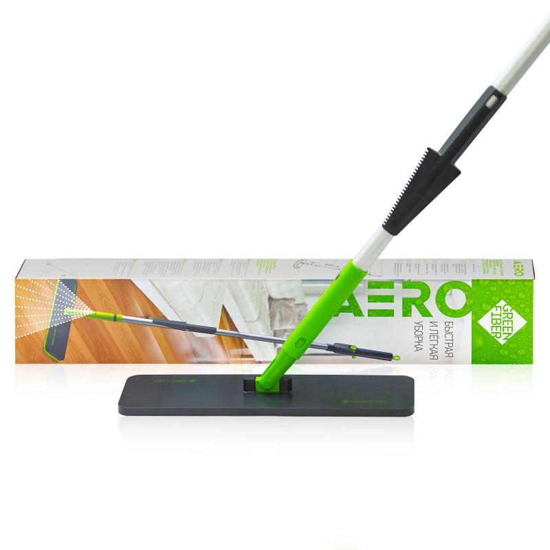 Швабра Green Fiber AERO — с распылителем