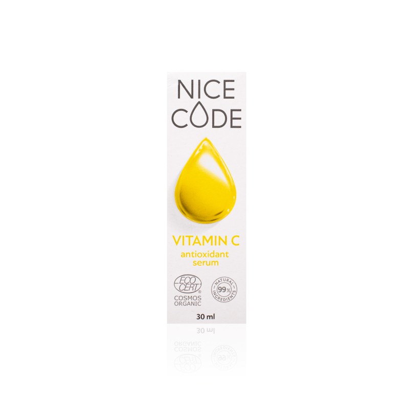 Сыворотка-антиоксидант Nice Code для питания кожи лица «Vitamin C», 30 мл