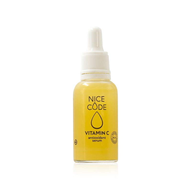 Сыворотка для лица VITAMIN C NICE CODE антиоксидантная, 30 мл
