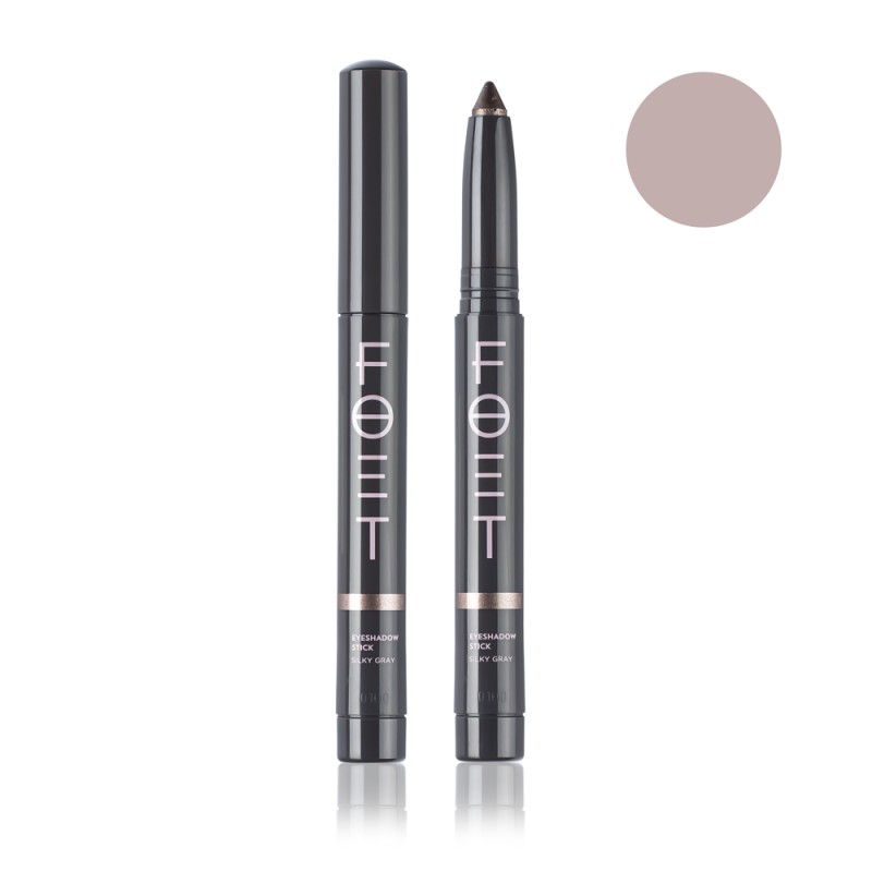 Тени-карандаш для век увлажнение Foet Eyeshadow Stick «Шелковистый Серый», 1,4 г