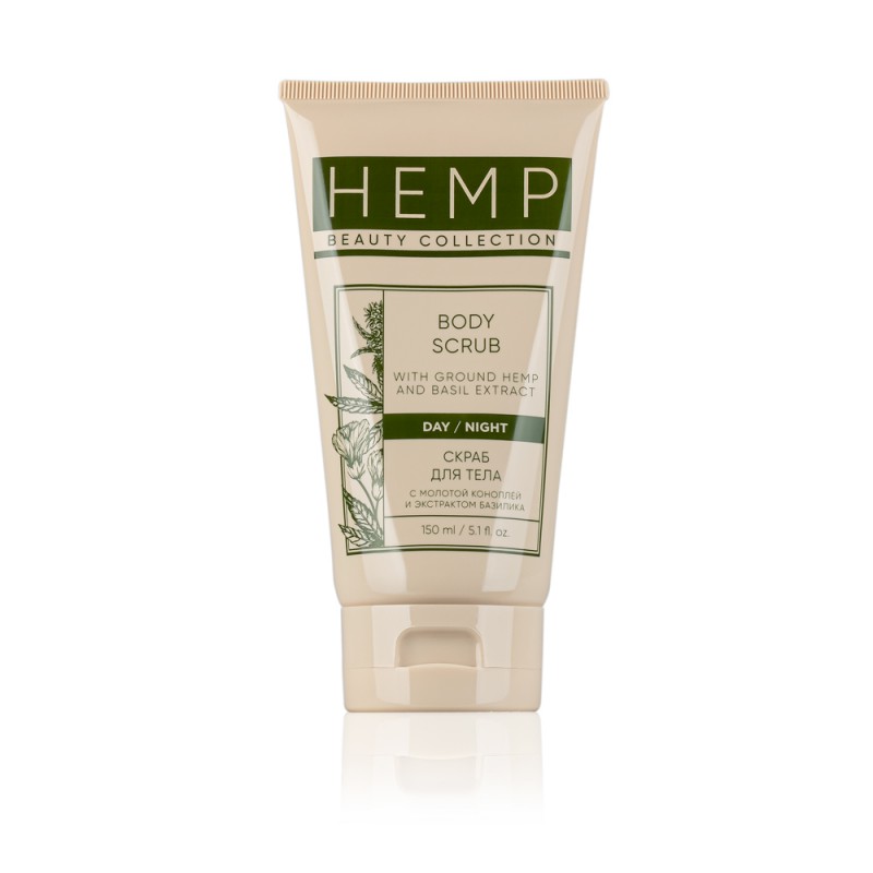 Скраб для тела с эффектом выравнивания кожи HEMP, 150 мл