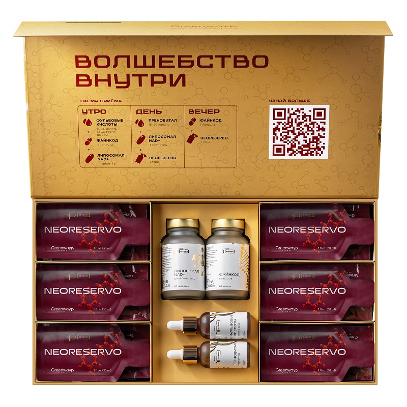 Набор БАДов Welllab Pro Science - «Код молодости»