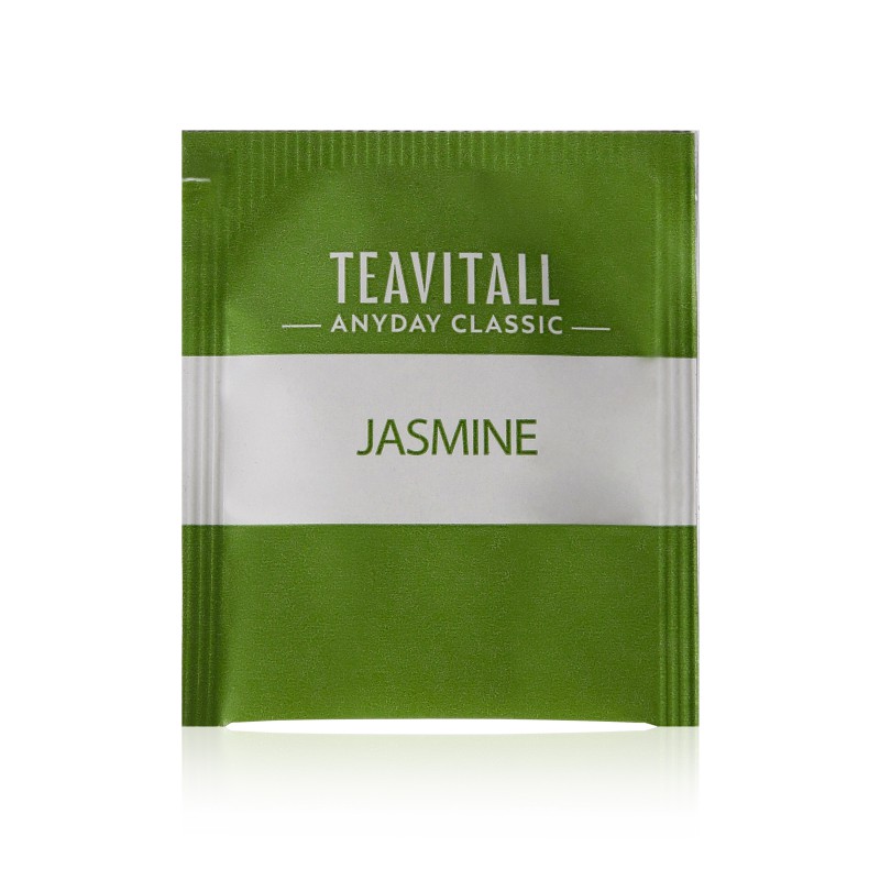 Зеленый чай классический с жасмином TEAVITALL «Жасмин», 38 фильтр-пакетов
