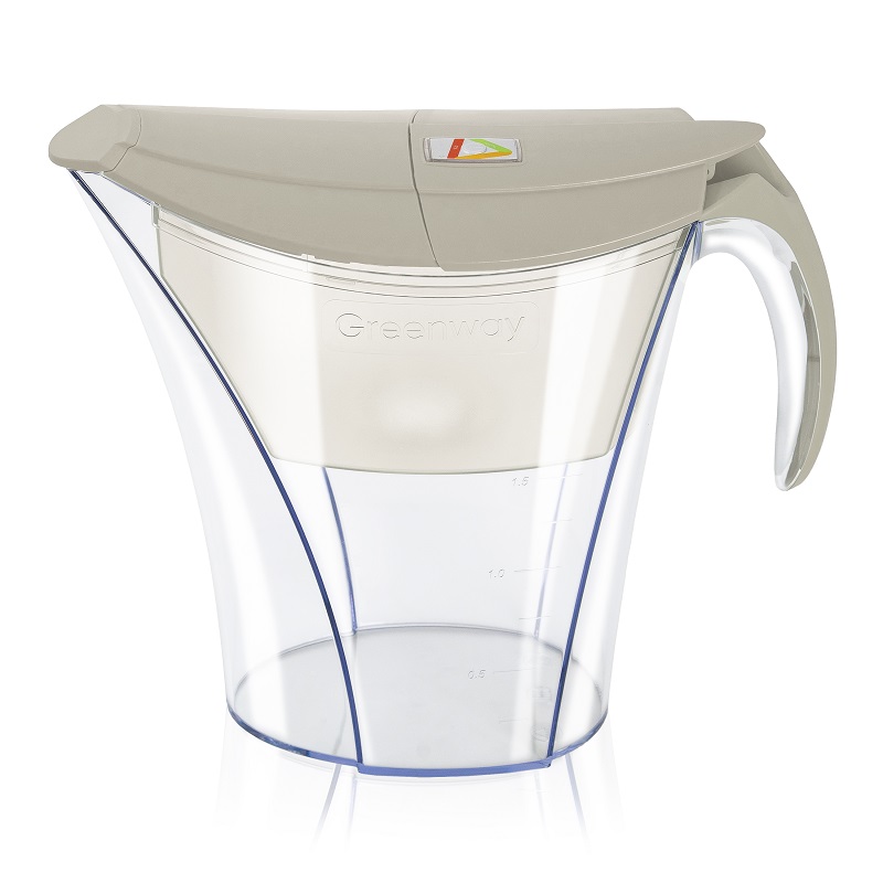 Фильтр для очищения воды Welllab Aqua PITCHER, серый