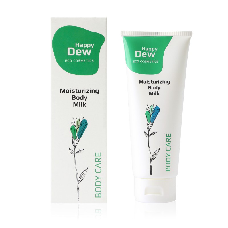 Увлажняющее молочко для тела с экстрактом ириса Happy Dew Body Care, 150 мл