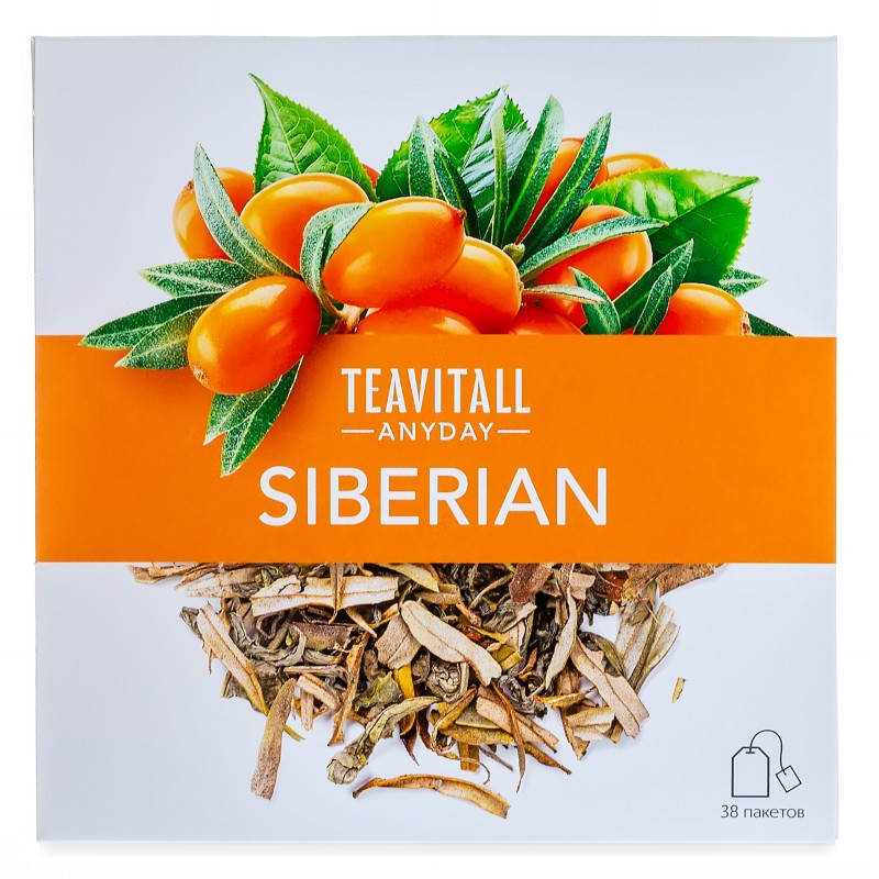 Напиток чайный с медовыми нотками «Siberian», 38 фильтр-пакетов