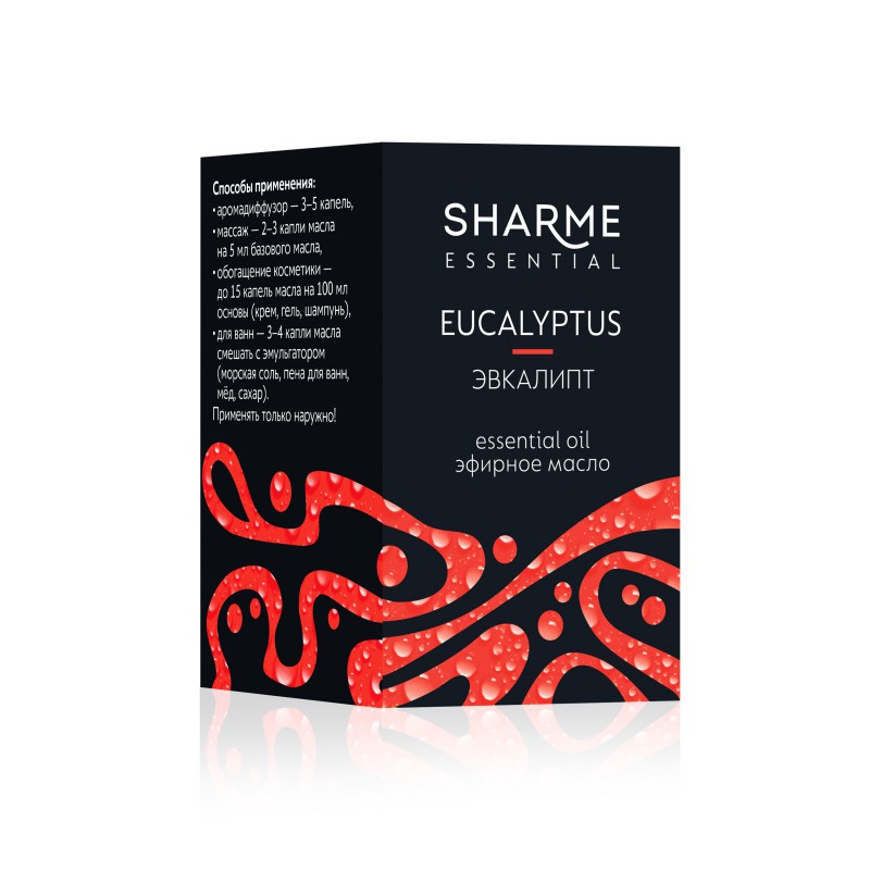 Sharme Essential Эфирное масло «Эвкалипт», 5 мл