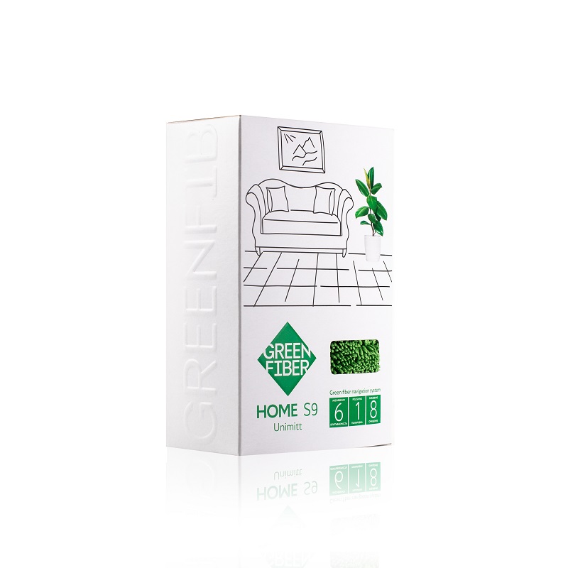 Варежка для уборки Твист Green Fiber HOME S9