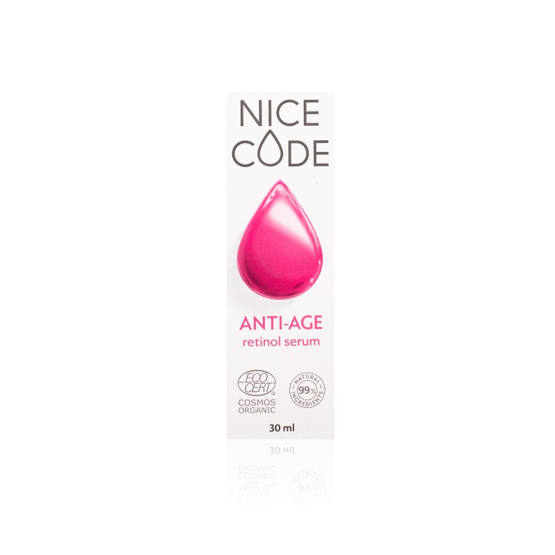 Сыворотка Nice Code для омоложения кожи лица с ретинолом «ANTI-AGE», 30 мл