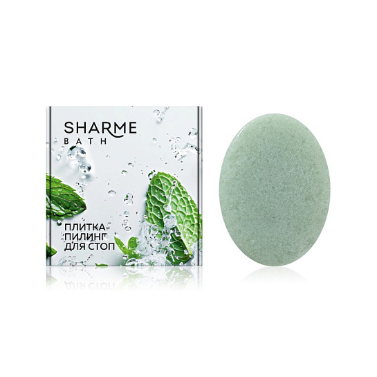 Плитка-пилинг для ухода за стопами Sharme Bath, 85 г