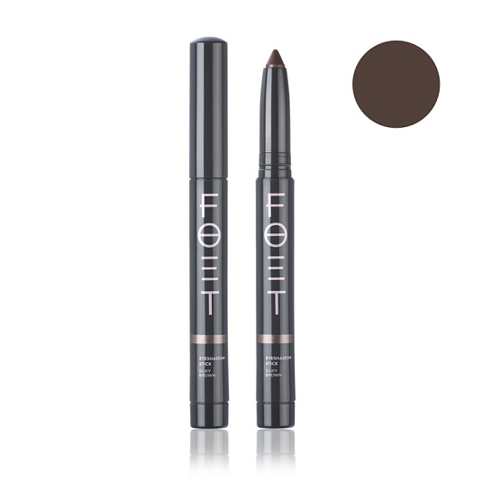 Тени-карандаш для век увлажнение Foet Eyeshadow Stick «Шелковистый Коричневый», 1,4 г
