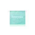 Сумка пляжная от Greenway Global экологичная, цвет мятный
