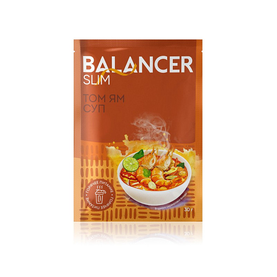 Коктейль со вкусом тайского супа Том Ям BALANCER SLIM, 5 саше