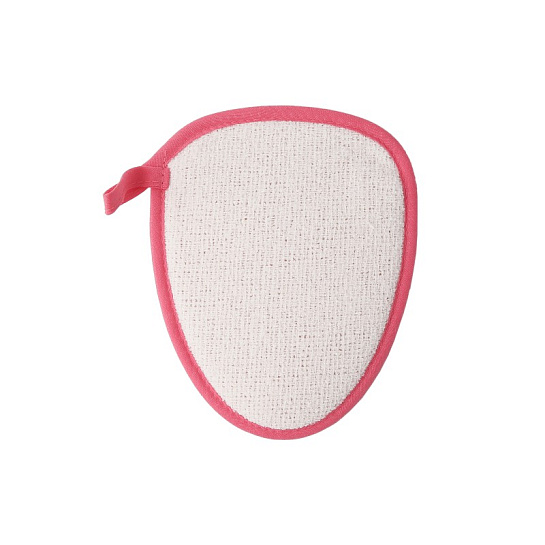 Мочалка-спонж 2 в 1 Green Fiber, коралловая