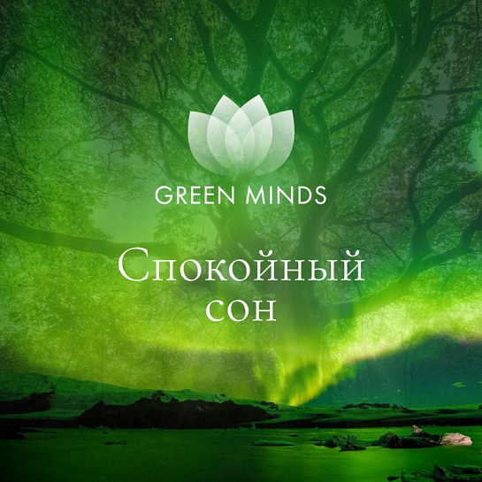 Аудиозапись MP3 для нейромедитации GREEN MINDS - «Спокойный сон»