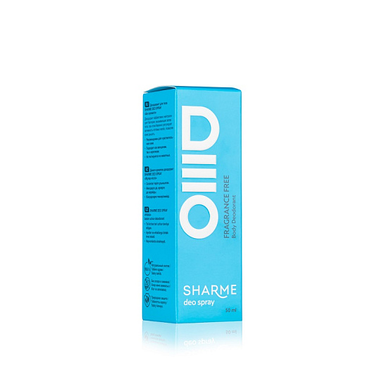 Экодезодорант без запаха SHARME DEO SPRAY, 50 мл