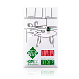 Файбер для деликатной уборки HOME S3, коралловый