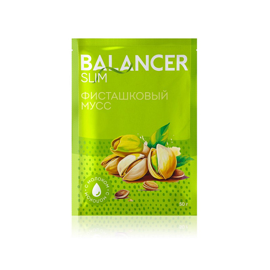Коктейль со вкусом фисташкового мусса BALANCER SLIM, 5 саше