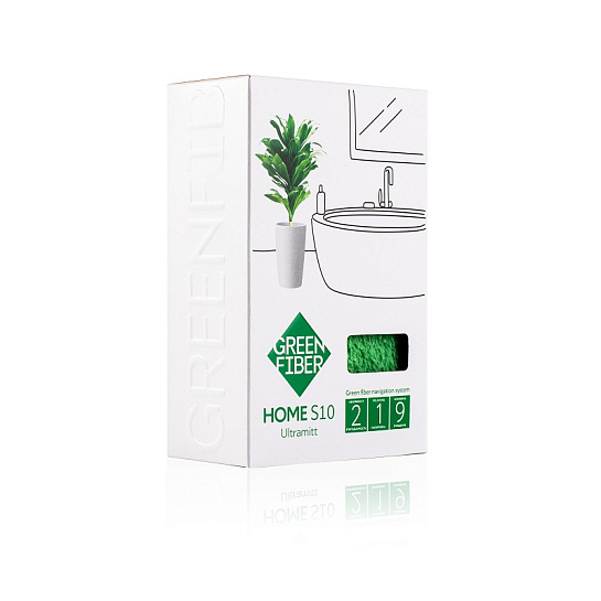 Варежка для уборки Инволвер Green Fiber HOME S10