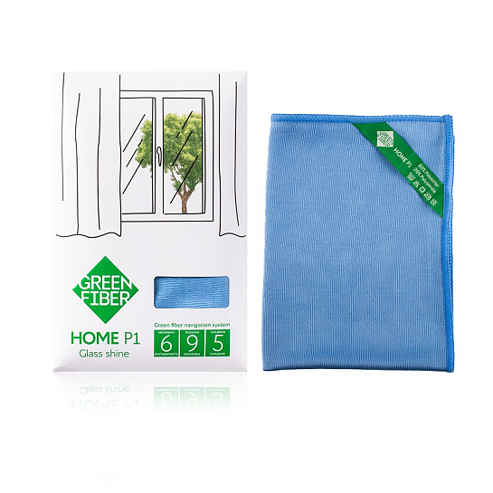 Голубой файбер для стекол Green Fiber