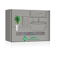 Банное полотенце 80*150 см Green Fiber, серое
