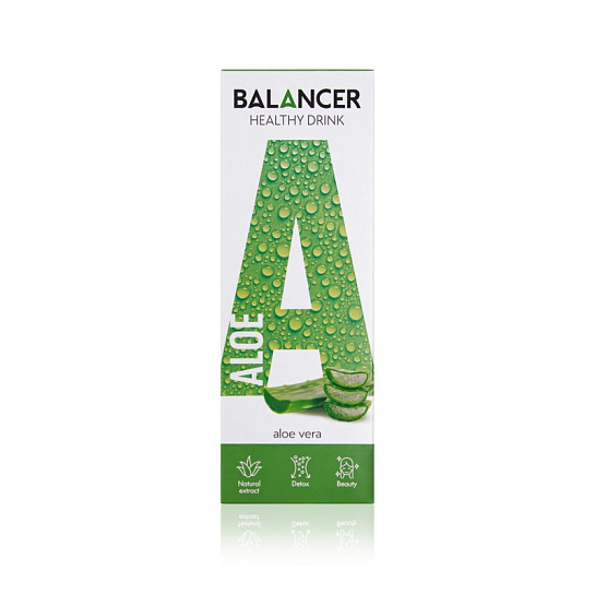 Beauty-напиток на основе натурального экстракта алоэ BALANCER ALOE, 10 стиков