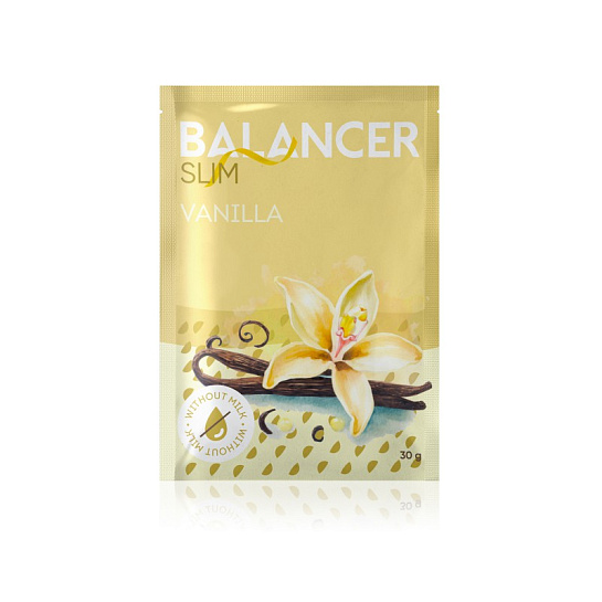 Коктейль со вкусом ванили BALANCER SLIM, 5 саше