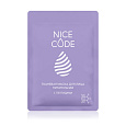 Маска для лица тканевая с пептидами NICE CODE, 24 мл