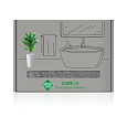 Банное полотенце 80*150 см Green Fiber, серое