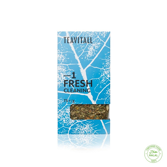 Напиток чайный с травяными нотами для восстановления организма TeaVitall Fresh 1, 75 г