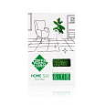Файбер для мытья пола Твист Green Fiber, зеленый