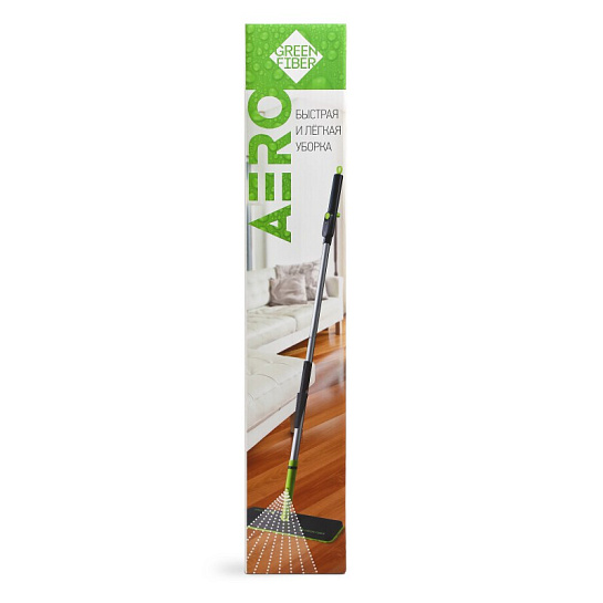 Швабра Green Fiber AERO — с распылителем