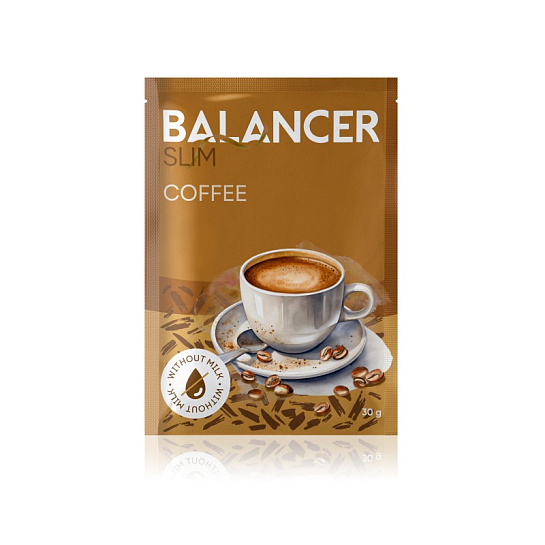 Коктейль со вкусом кофе BALANCER SLIM, 5 саше