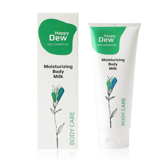 Увлажняющее молочко для тела с экстрактом ириса Happy Dew Body Care, 150 мл