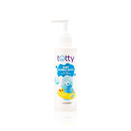 Детская пена для купания TOTTY, 200 мл
