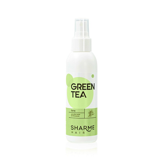 Спрей для легкого расчесывания волос Sharme Hair Green Tea, 150 мл
