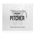 Фильтр для очищения воды Welllab Aqua PITCHER, серый